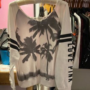 Off the shoulder Victoria’s Secret Sweatshirt
